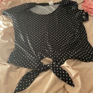 Polka dot shirt
